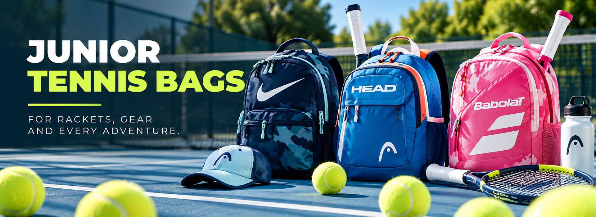 Junior tennis bags & backpacks