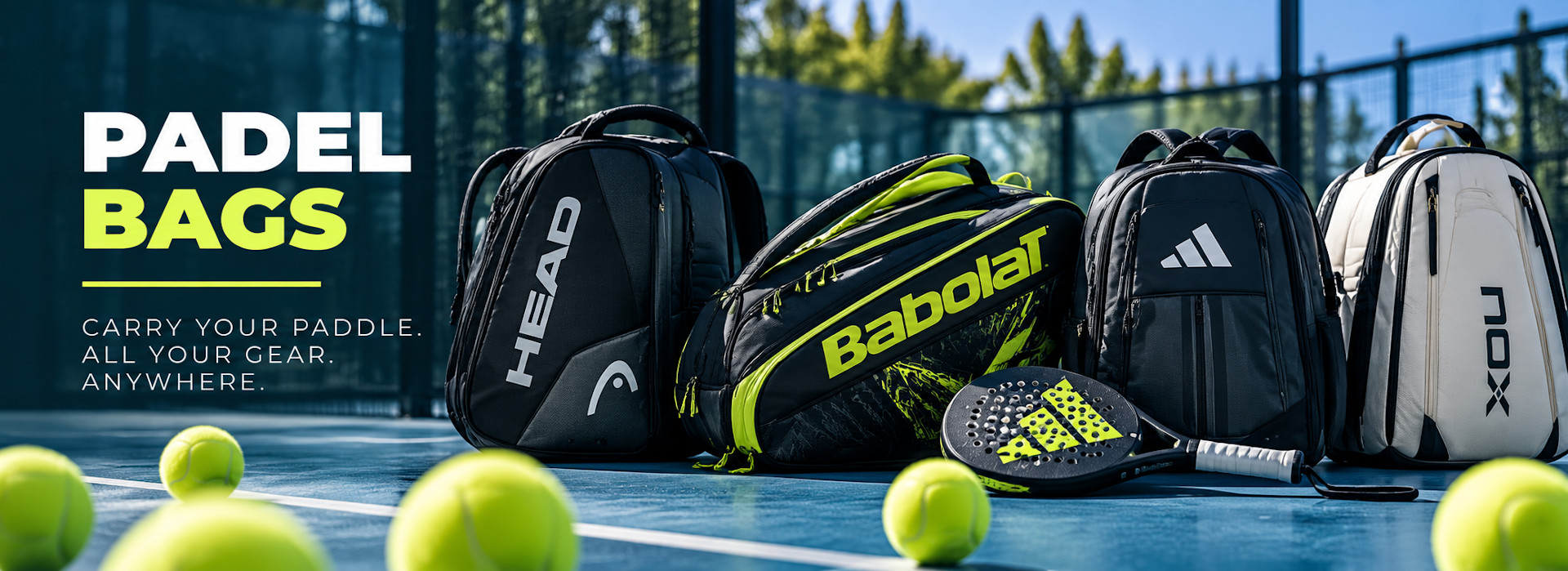 Padel Bags & Backpacks Padel Bags & Backpacks