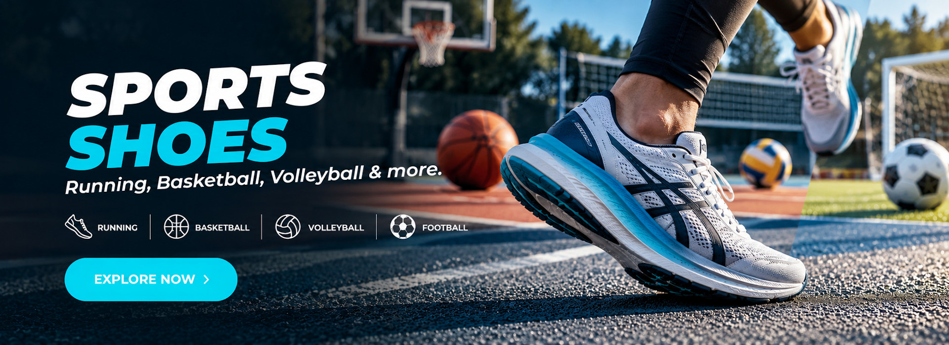 Sports shoes