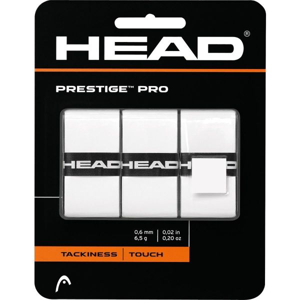 Head Prestige Pro Overgrip white ( 3 overgrips )