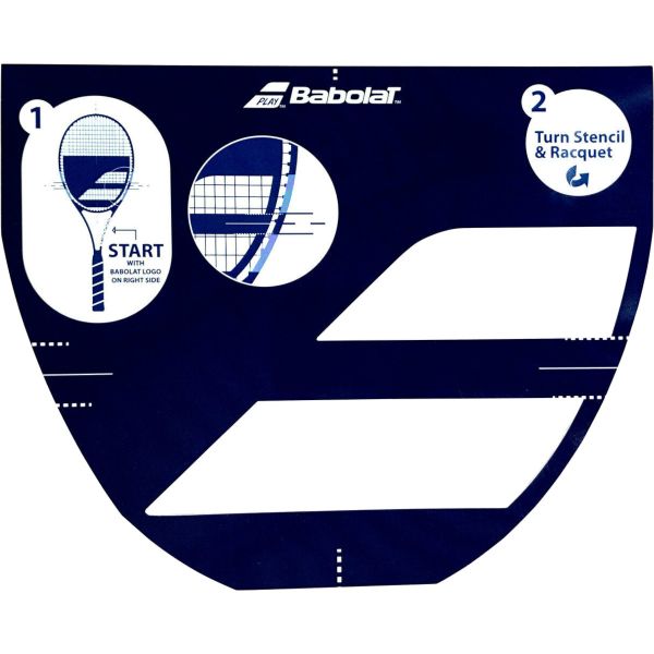 Babolat Stencil Logo Tennis 860109