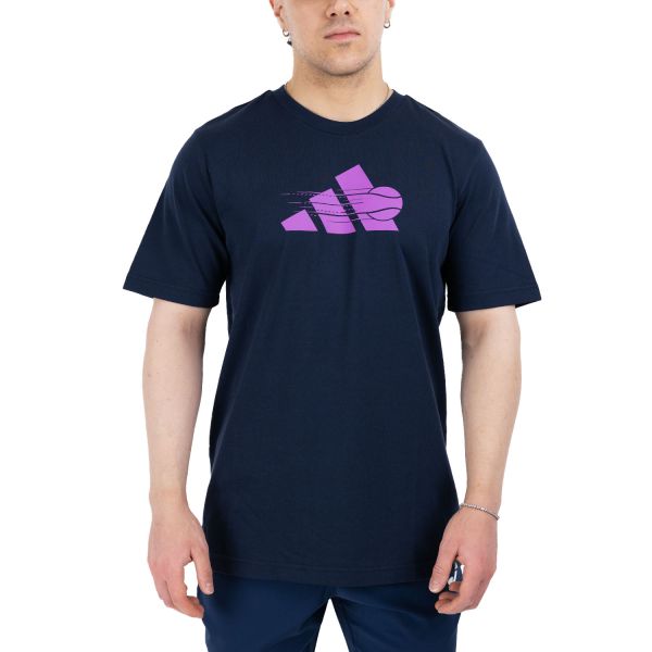 Adidas Tennis 3-Stripes Graphic Men's T-Shirt