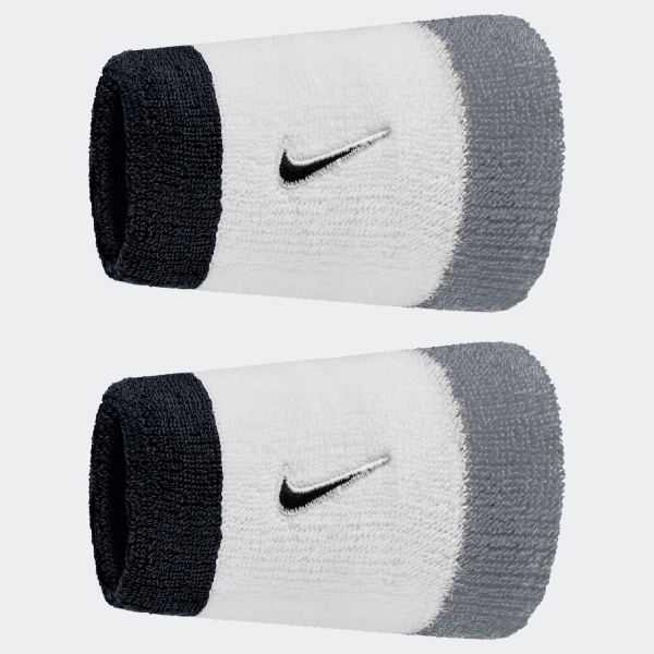 Nike Swoosh Classic Double Wide Wristbands - set of 2