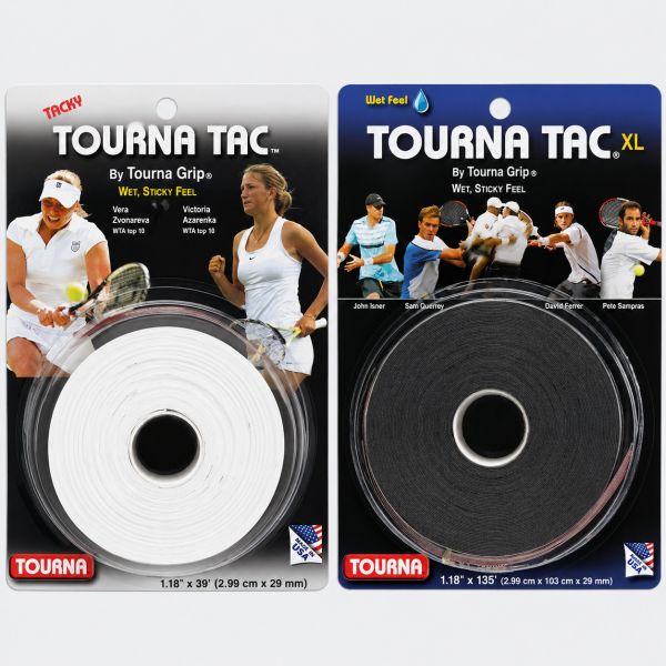 Tourna Tac Tennis Overgrips XL U-TG-2-10XL