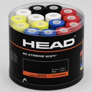 Head Extreme Soft Mixed Box x 60 Tennis Overgrips