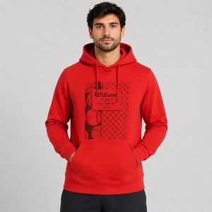 Wilson Equip Eco Men's Tennis Pullover Hoodie
