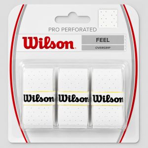 Wilson Pro Overgrips Perforated x 3